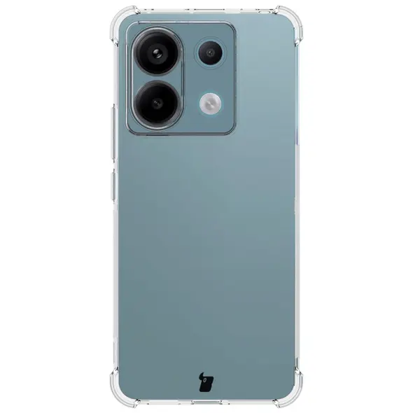 Bizon Case Clear Pack case + 2x screen glass Xiaomi Poco X6 / Redmi Note 13 Pro 5G clear