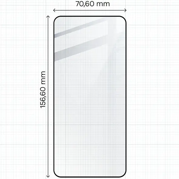 BIZON Edge 2x screen glass + camera glass Xiaomi Poco X6 Pro
