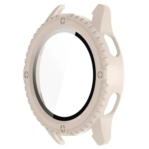 Bizon Case+Glass Watch Xiaomi Watch S3 47 mm beige