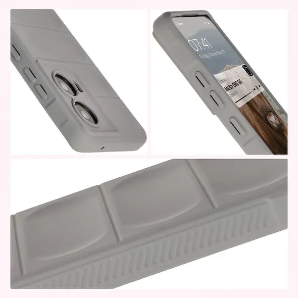 Bizon Case Tur Motorola Moto G85 5G light grey