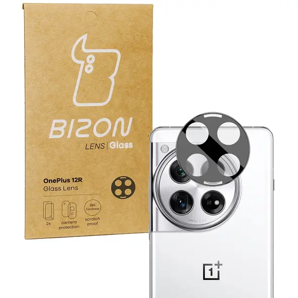 Bizon Glass Lens OnePlus 12R [2 PACK]