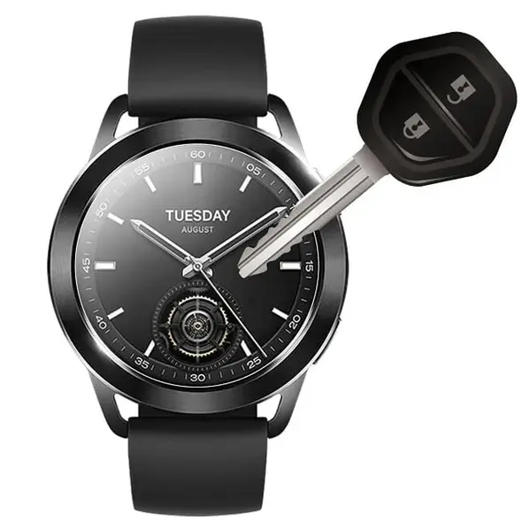 Bizon Glass Watch Clear Xiaomi Watch S3