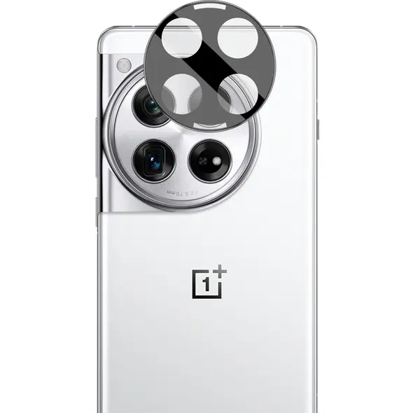 BIZON Edge 3D 2x screen glass + camera glass OnePlus 12R