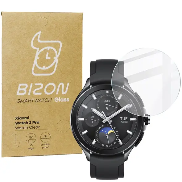 Bizon Glass Watch Clear Xiaomi Watch 2 Pro