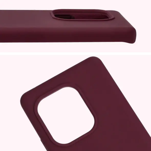 Bizon Soft Case Realme GT 6 / 6T / Neo 6 / Neo 6 SE dark purple