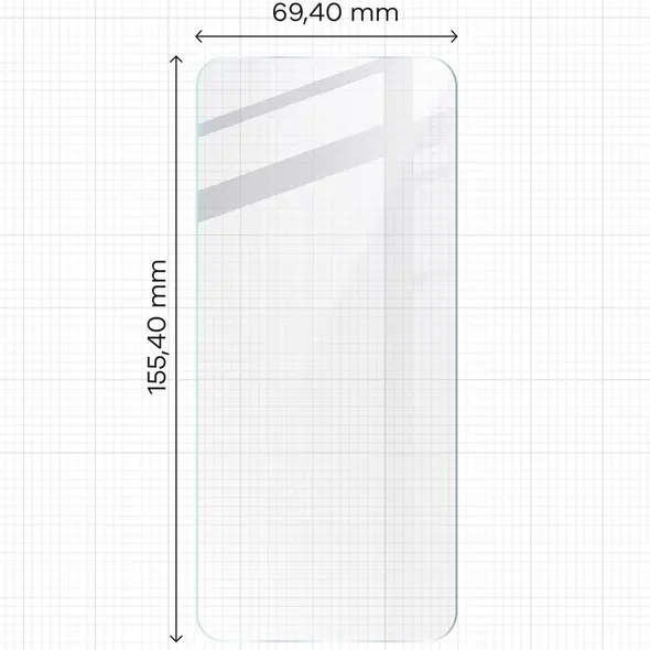 Bizon Glass Clear 2 Realme 12+ 5G