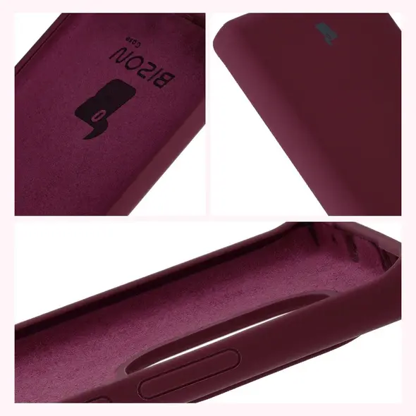 Bizon Soft Case Realme GT 6 / 6T / Neo 6 / Neo 6 SE dark purple