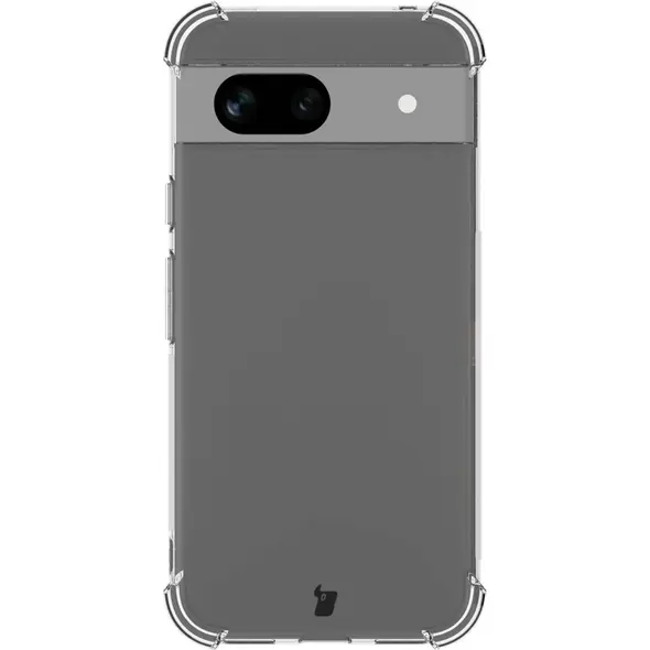 Bizon Case Clear Pack case + 2x screen glass Google Pixel 8a clear