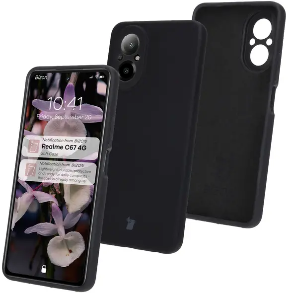 Bizon Soft Case Realme C67 4G black