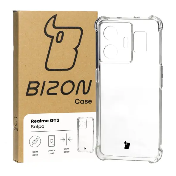 Bizon Case Salpa Realme GT3 clear