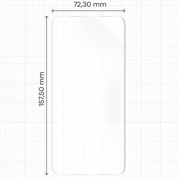 Bizon Glass Hydrogel Front Realme GT 6 / 6T [2 PACK]