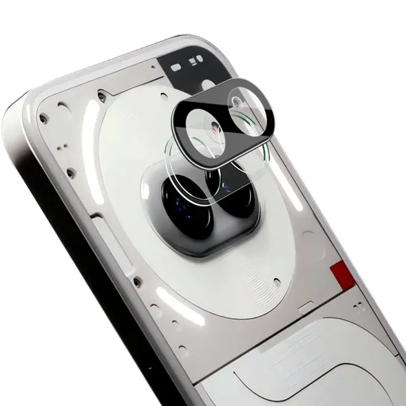 BIZON Clear 3x screen glass + camera glass Nothing Phone (2a)