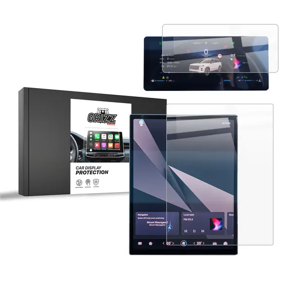Ceramic GrizzGlass CarDisplay Protection Jaecoo J7 EX+ 14,8" 2024 [2in1]