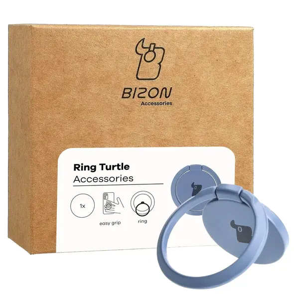 Bizon Accessories Ring Turtle universal grey