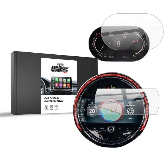 Ceramic GrizzGlass CarDisplay Protection Mini Clubman 2 2021-2023 [2in1]