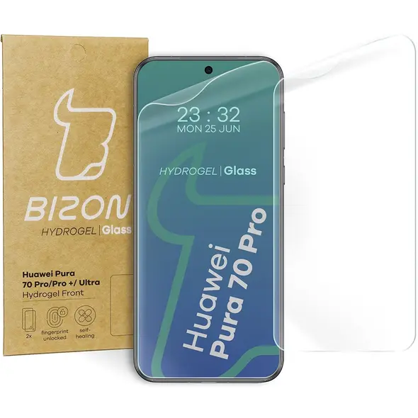 Bizon Glass Hydrogel Front Huawei Pura 70 Pro / Pro+ / Ultra [2 PACK]