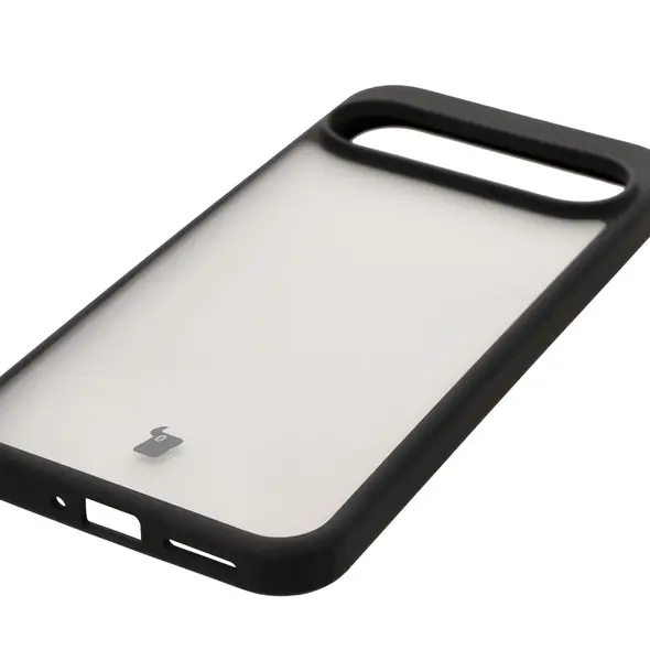 Bizon Case Angelo Google Pixel 9 Pro XL smoky with a black frame