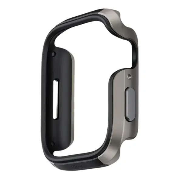 UNIQ Valencia Apple Watch Series 46mm titanium silver