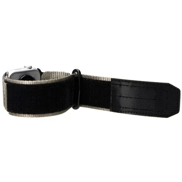 Bizon Strap Watch Adventure Apple Watch 44/45/46/49 mm grey