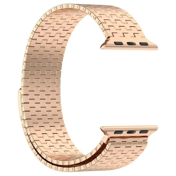 Bizon Strap Watch Titanium Apple Watch 38/40/41/42 mm rose gold