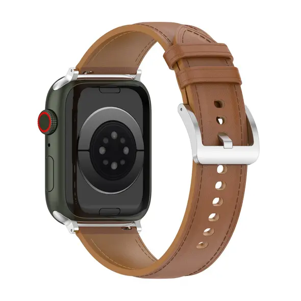 Bizon Strap Watch Casual Apple Watch 44/45/46/49mm light brown