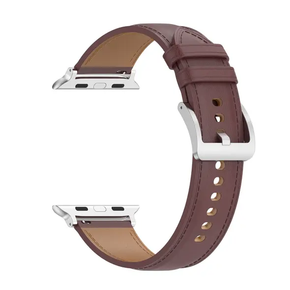Bizon Strap Watch Casual Apple Watch 44/45/46/49mm dark brown