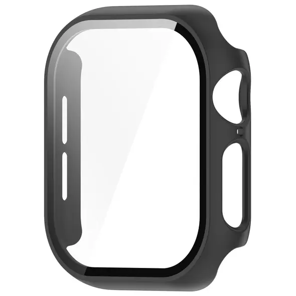 Bizon Case+Glass Watch Apple Watch 10 42mm black