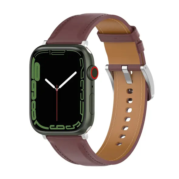 Bizon Strap Watch Casual Apple Watch 44/45/46/49mm dark brown