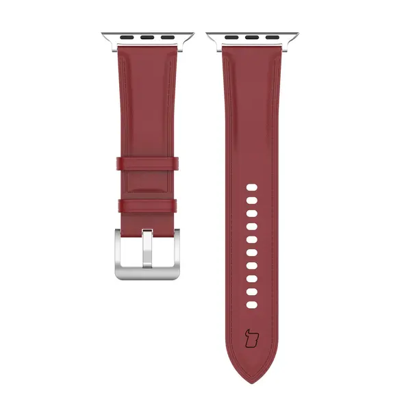 Bizon Strap Watch Casual Apple Watch 44/45/46/49mm red