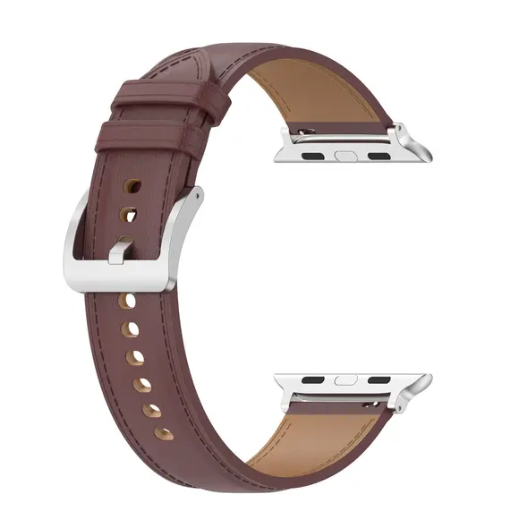 Bizon Strap Watch Casual Apple Watch 44/45/46/49mm dark brown