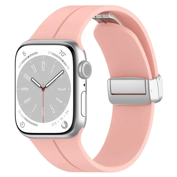 Bizon Strap Watch Silicone Apple Watch 38/40/41/42 mm pink