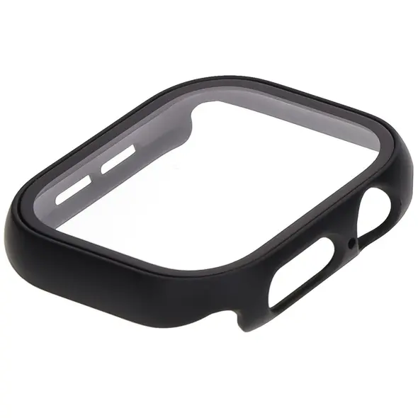 Bizon Case+Glass Watch Apple Watch 10 42mm black