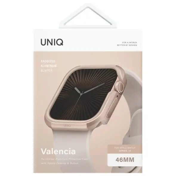 UNIQ Valencia Apple Watch Series 46mm gold
