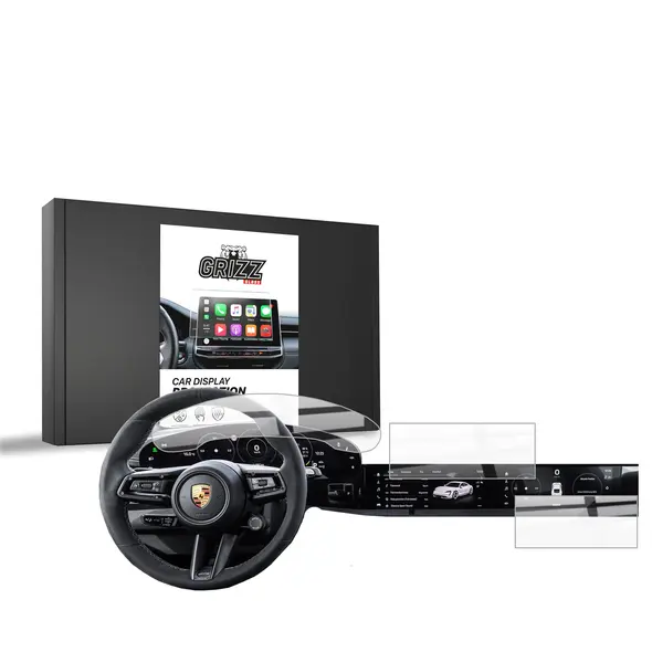 Ceramic GrizzGlass CarDisplay Protection Porsche Taycan 2019-2024 [3w1]