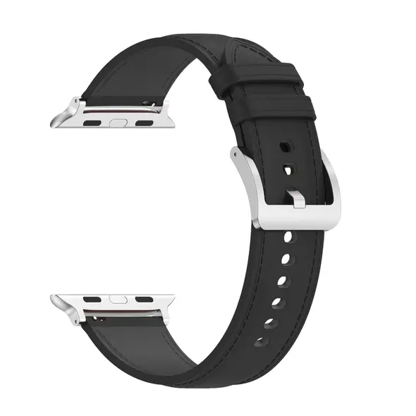 Bizon Strap Watch Casual Apple Watch 38/40/41mm/S10 42mm black