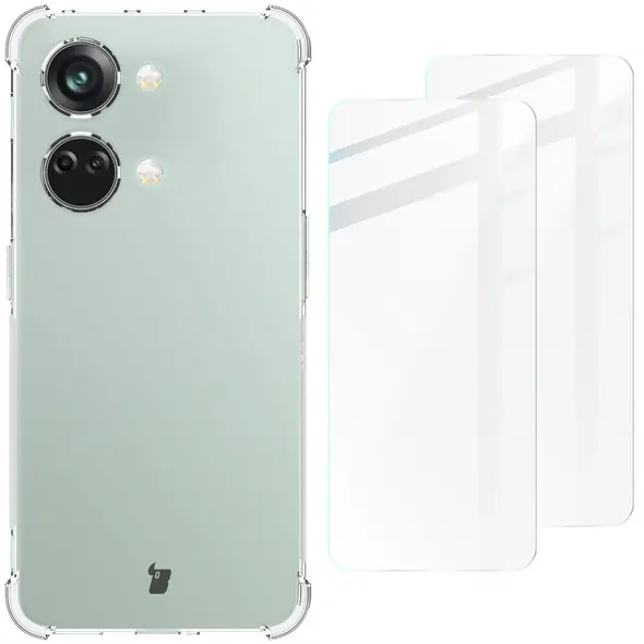 Bizon Case Clear Pack OnePlus Nord 3 clear
