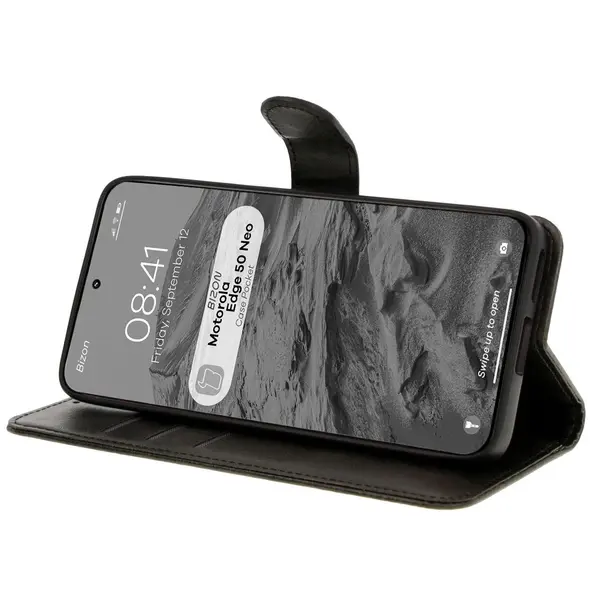 Bizon Case Pocket Motorola Edge 50 Neo black