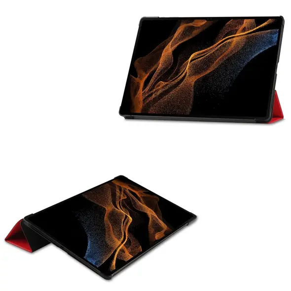 Bizon Case Tab Croc Samsung Galaxy Tab S10 Ultra / S9 Ultra red