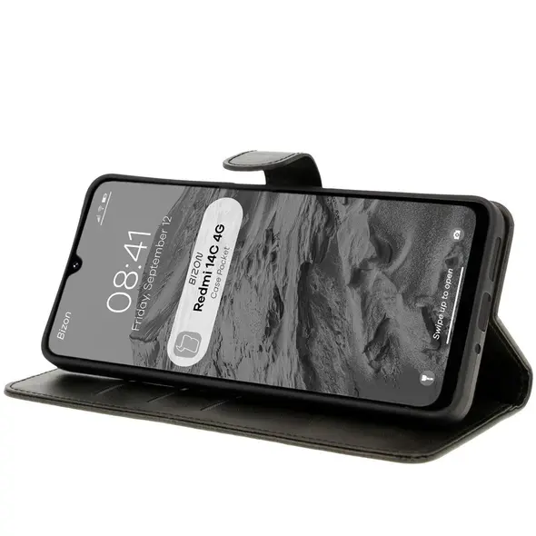Bizon Case Pocket Xiaomi Redmi 14C 4G black