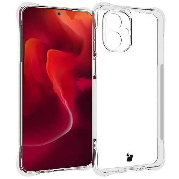 Bizon Case Salpa Motorola Moto G55 5G clear