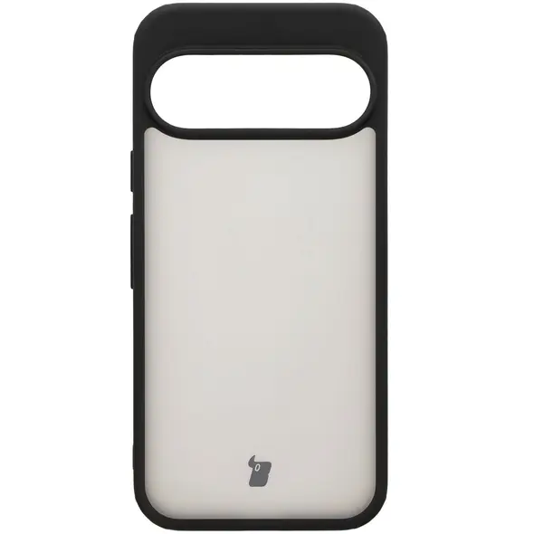Bizon Case Angelo Google Pixel 9 / 9 Pro smoky with a black frame