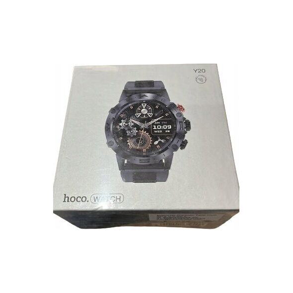 Smartwatch Hoco HOCO smartwatch z funkcją rozmowy Y20 czarny