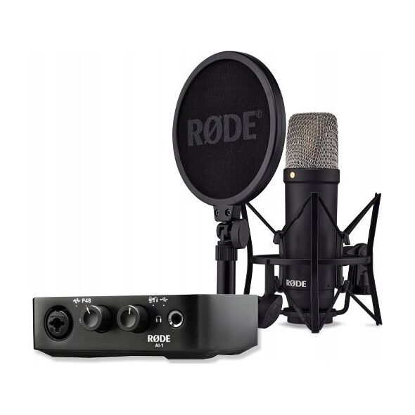 Zestaw studyjny Rode RODE NT1 Signature + AI-1 Studio Kit MK2 - Kompletny zestaw studyjny