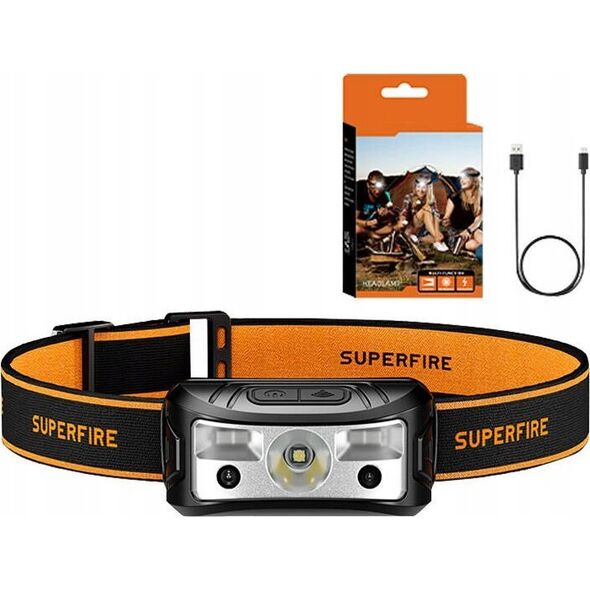 Latarka Superfire Latarka czołowa Superfire HL05-K