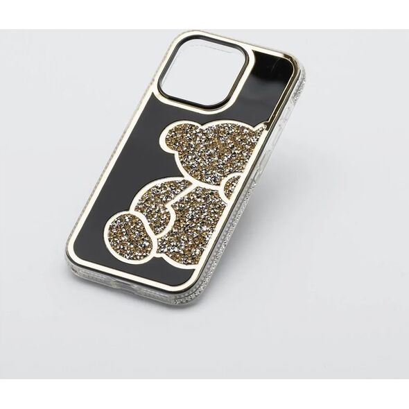 OEM Futerał TEDDY BEAR do IPHONE 15 Pro Max złoty