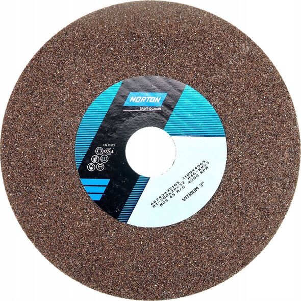 Norton Clipper Δίσκος λείανσης 200x32x32mm Norton 66243492129 01_200x32x32_A60KVS3 7938894 5900442849234