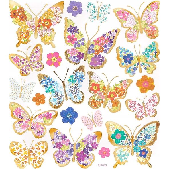 Dalprint DPCRAFT Αυτοκόλλητα Πεταλούδες 2, 21 τεμ. Dalprint 8128019 5907590000296