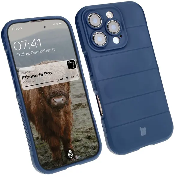 Bizon Case Tur Apple iPhone 16 Pro navy blue
