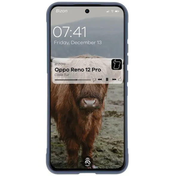 Bizon Case Tur Oppo Reno 12 Pro navy blue