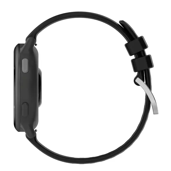 Bizon Strap Watch Silicone Pro Garmin Vivoactive 5 black